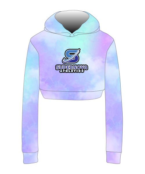 Supernova Cropped Hoodie