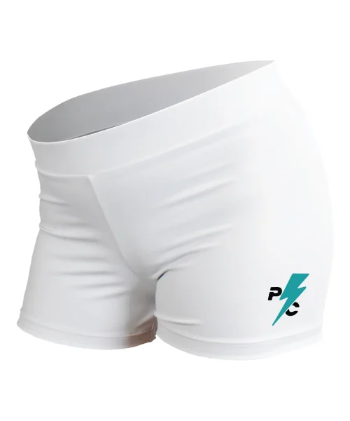 PC White Performance Shorts