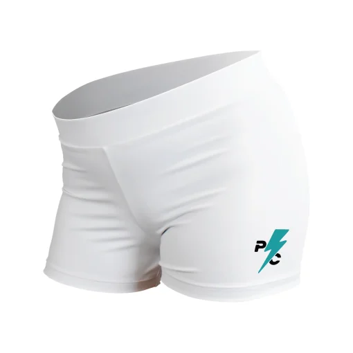 PC White Performance Shorts