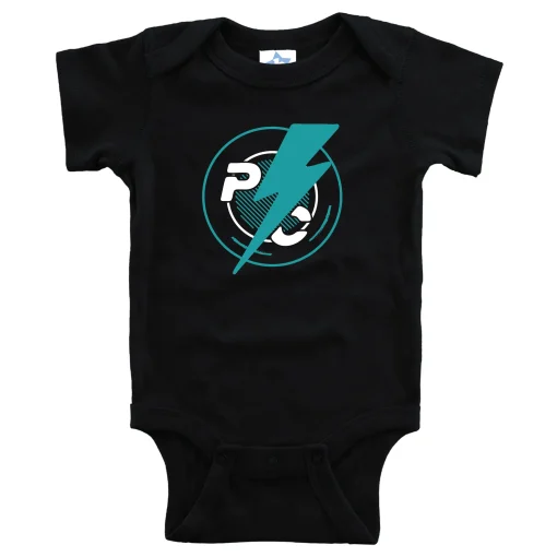 PC Black Baby Onesie