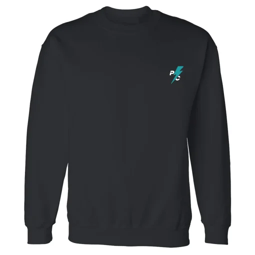 PC Black Crewneck