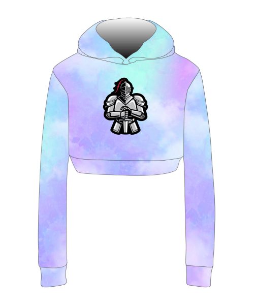 Knights Cropped Hoodie