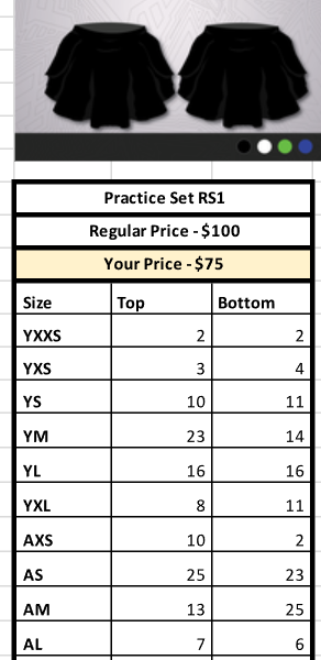 Carolina Magic Practice Set