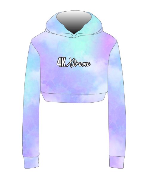 4K Cropped Hoodie