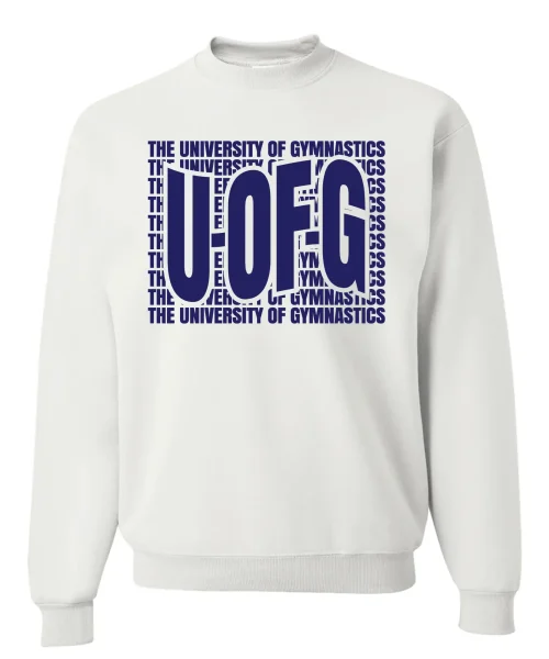 UOG White Crewneck