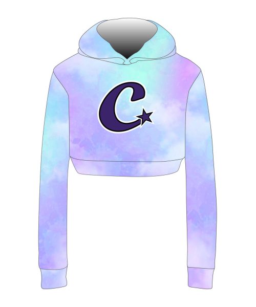Charlotte Allstars Cropped Hoodie