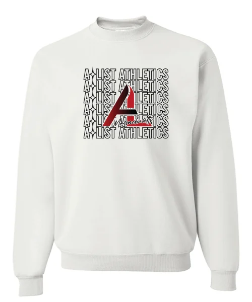 ALA MA White Crewneck 2