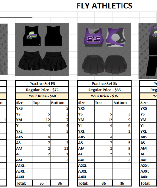 Storm Allstars Practice Sets