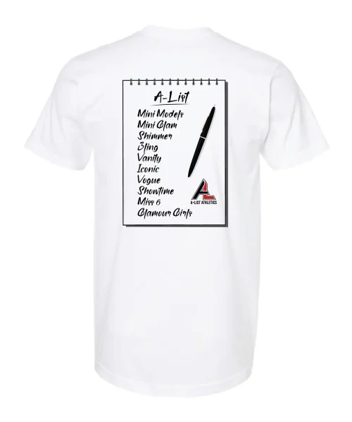 ALA MA List White Tee