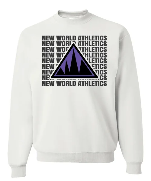 NW White Crewneck
