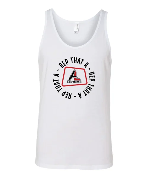 ALA MA Rep Circle White Tank