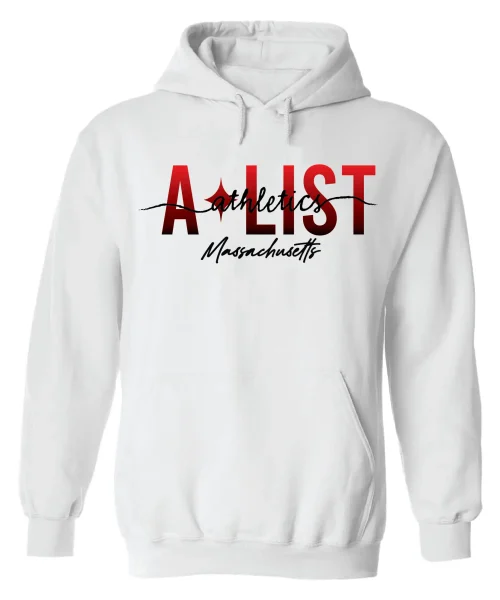 ALA-MA Script White Hoodie