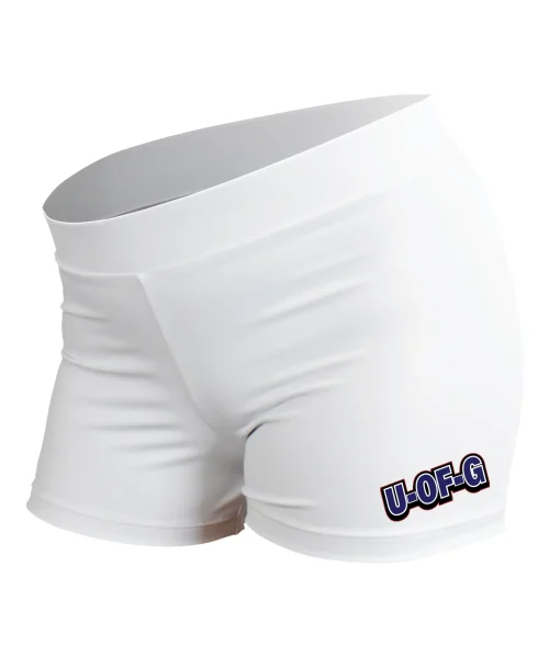 UOG White Performance Shorts