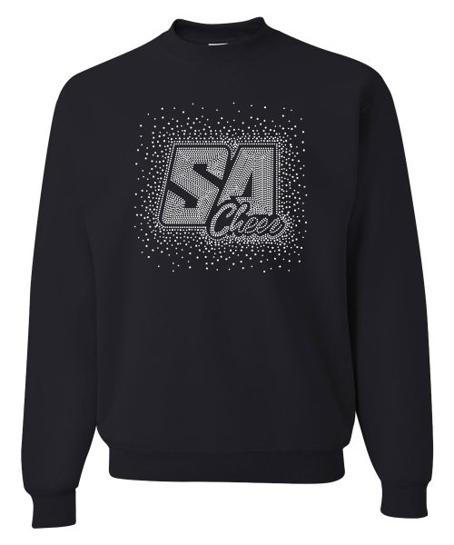 SA Sanford Black Rhinestone Crewneck 2