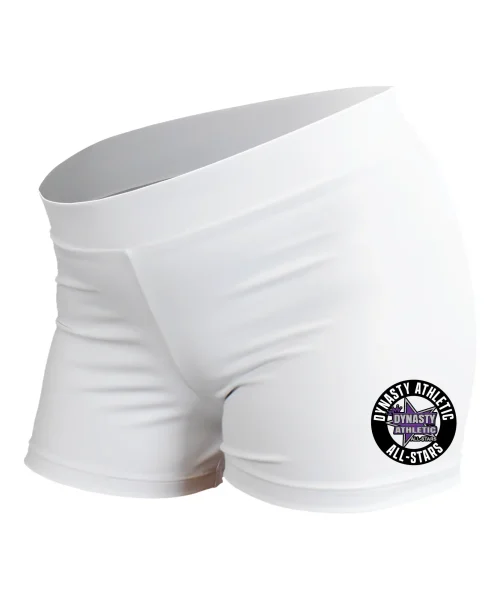 DA White Performance Shorts