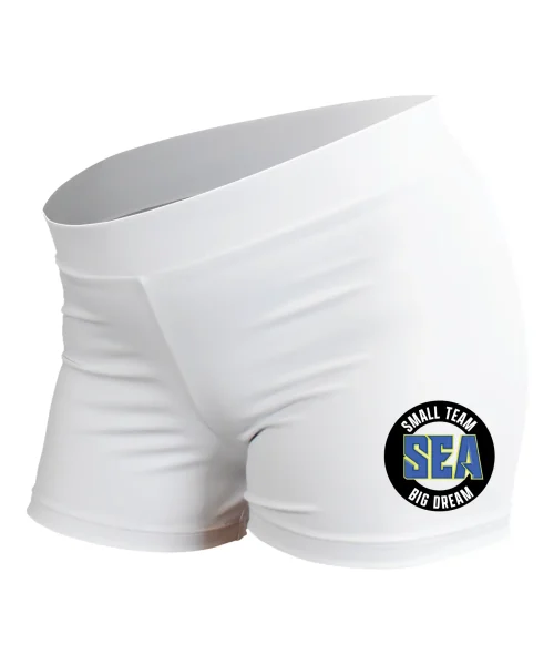 SEA White Performance Shorts