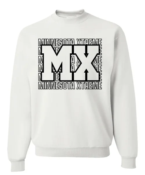 MX White Crewneck