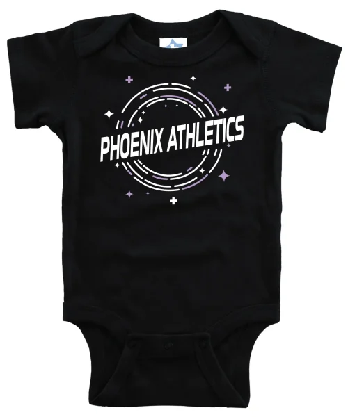 PA Black Baby Onesie