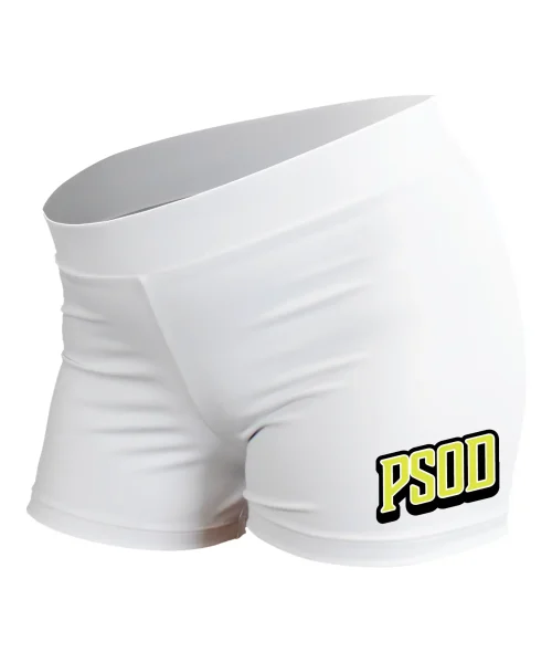 PSOD White Performance Shorts