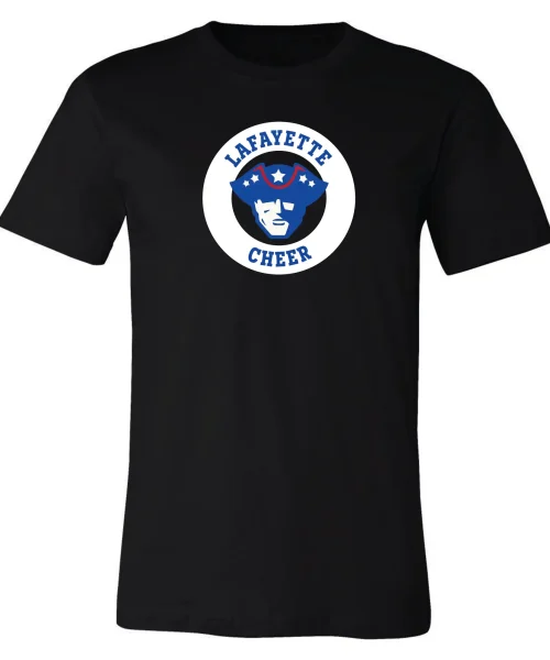 Layfayette HS Black Cheer Tee