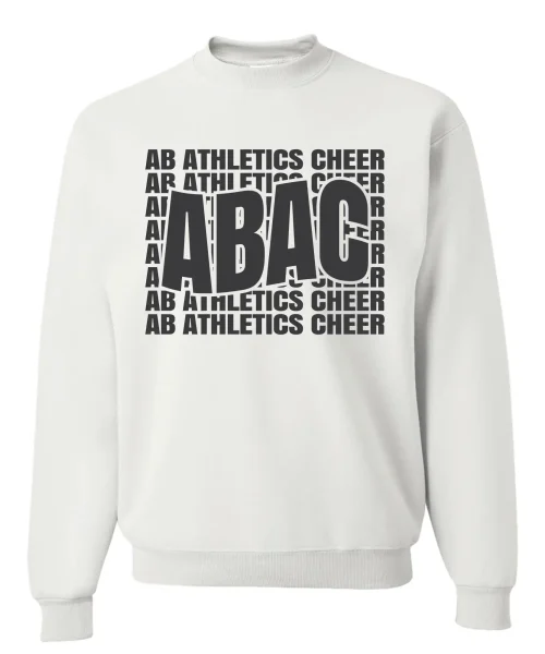 AB White Crewneck