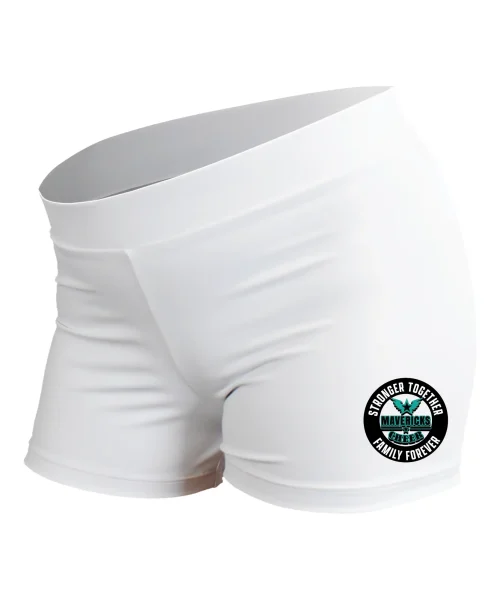MC White Performance Shorts