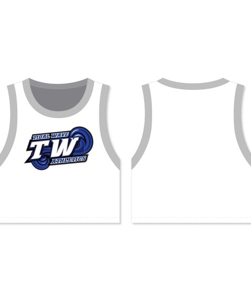 TWA Crop Basketball Jersey