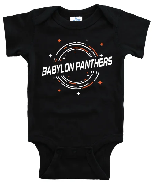BP Black Baby Onesie