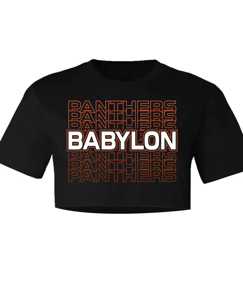 BP Black Crop Tee