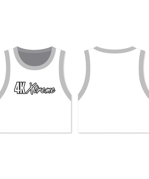 4K Crop Basketball Jersey