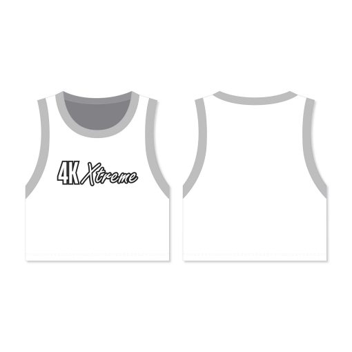 4K Crop Basketball Jersey