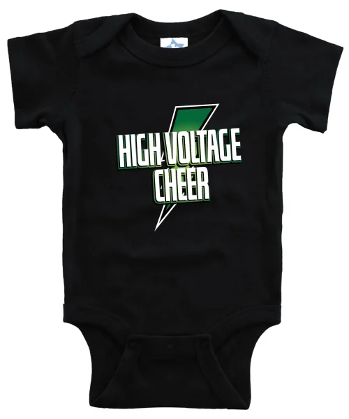 HVC Black Baby Onesie