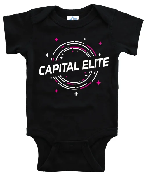 CEA Black Baby Onesie