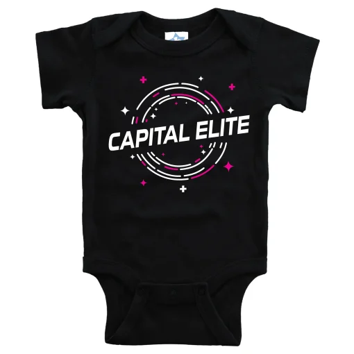 CEA Black Baby Onesie