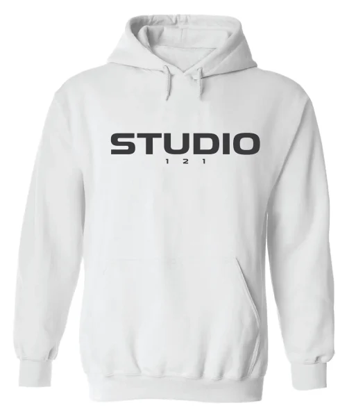 121 White Hoodie