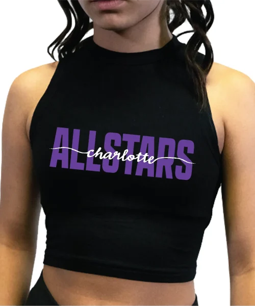 Charlotte Allstars High Collar Crop