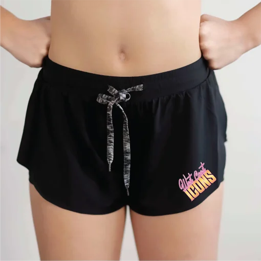 WCI Black Flutter Short