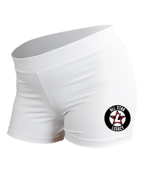 ASL White Performance Shorts
