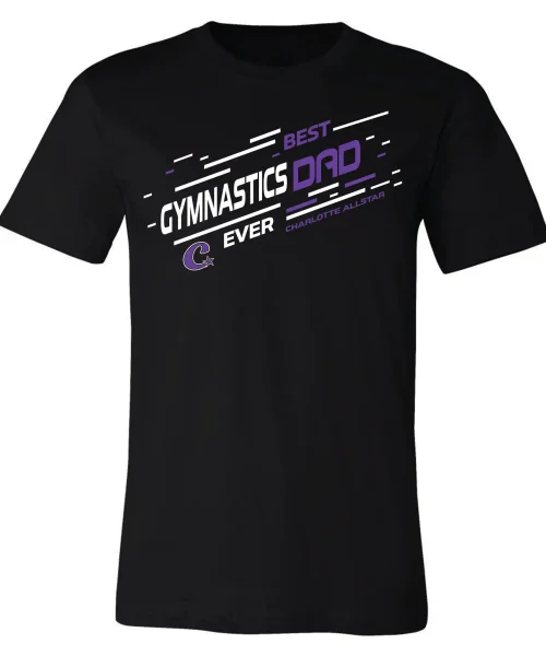 Charlotte Allstar Gymnastics Cheer Dad Tee