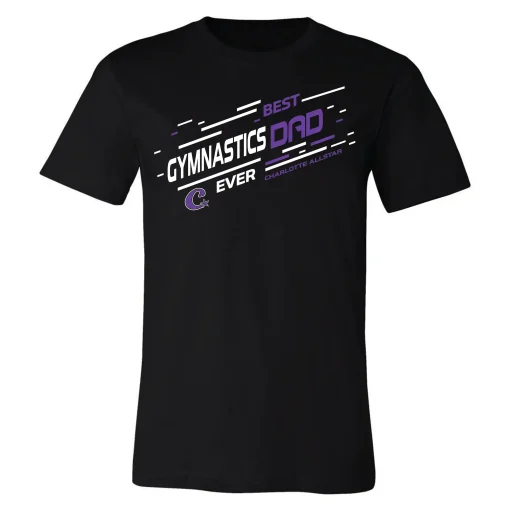 Charlotte Allstar Gymnastics Cheer Dad Tee