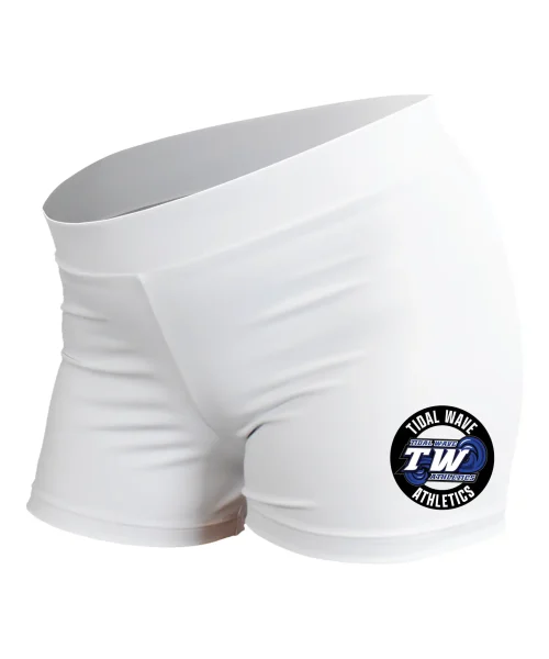TWA White Performance Shorts