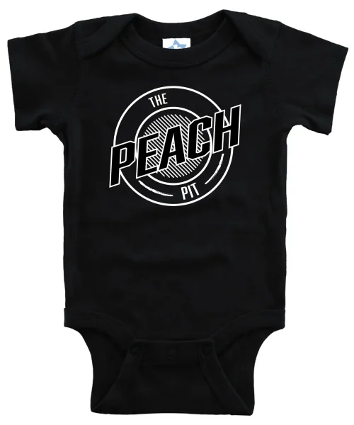 TPP Black Baby Onesie