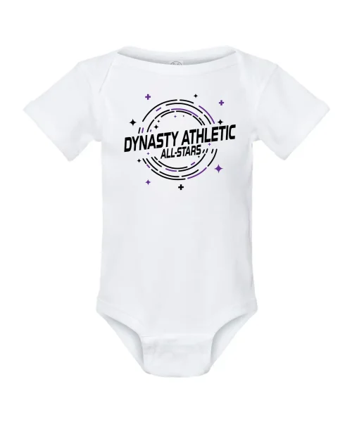 DA White Baby Onesie