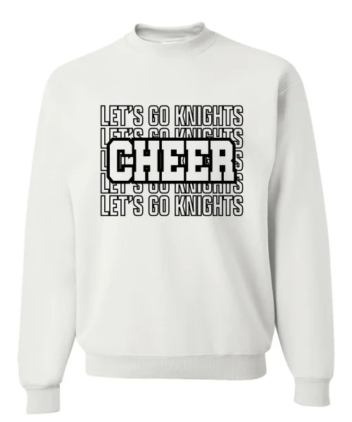 Knights White Crewneck
