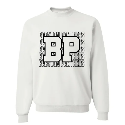 BP White Crewneck