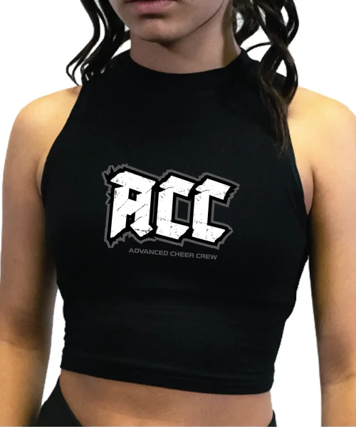 ACC Logo High Collar Crop