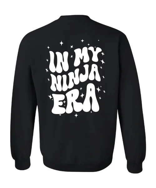 Ninja Black Crewneck