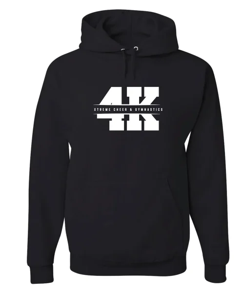4K Black Hoodie