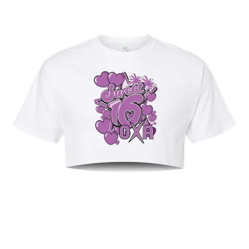 OXA White Crop Tee