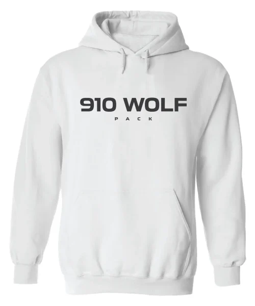 910 White Hoodie